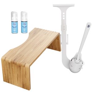 Eco Friendly ForgeCraft Squatty Potty Fresh & Clean Bundle Lightweight